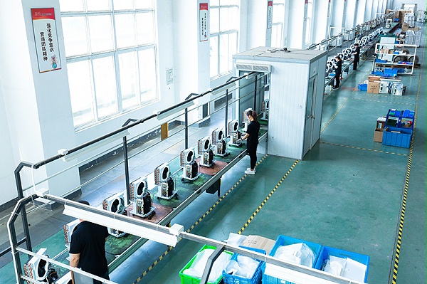 川岛电器除湿机装配车间